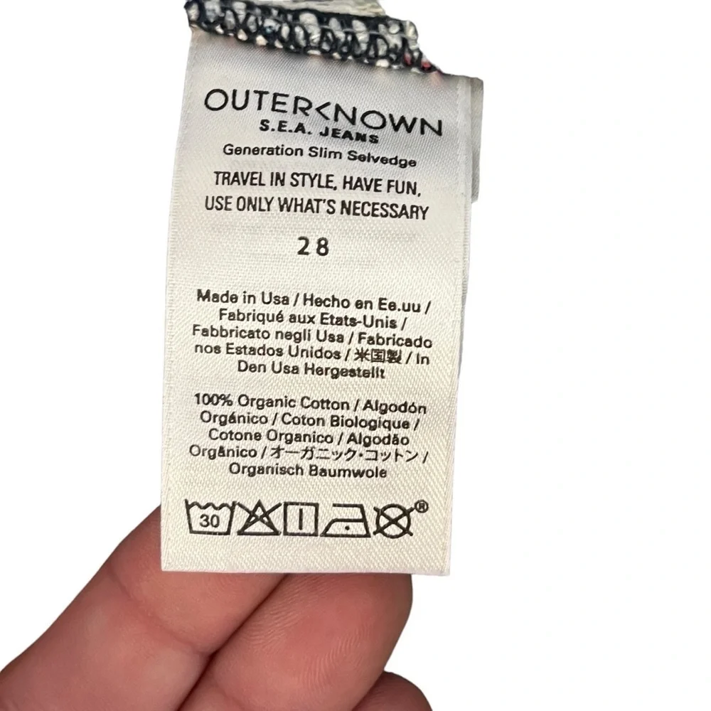 OuterKnown S.E.A. Jeans nwt - Picture 9 of 10